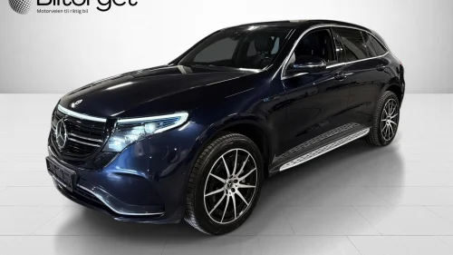 MERCEDES-BENZ EQC 400 4MATIC 408hk 2xAMG Burmester Matrix HUD Memory Krok Toppspekk!