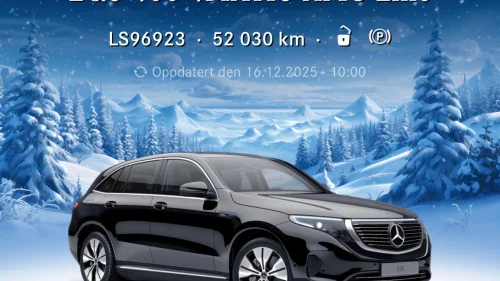 MERCEDES-BENZ EQC 400 4MATIC 400 4MATIC 3,5 års Mercedes Junge Sterne Garanti