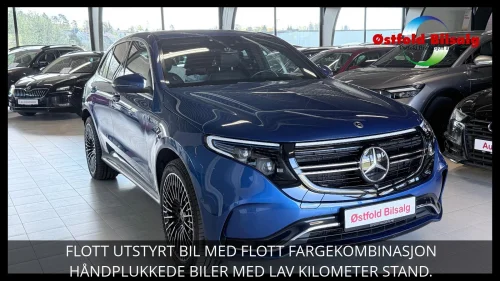 MERCEDES-BENZ EQC 400 4MATIC 400 4MATIC AMG STYLING ACC MASSASJE 360KAMERA NAVI KROK