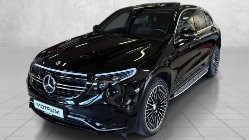 MERCEDES-BENZ EQC 400 4MATIC Premium Plus AMG m/Skinn Soltak 21" H.Feste 360´ Headup