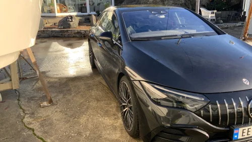 MERCEDES-BENZ AMG EQE 43 4MATIC AMG 43 4MATIC/luftfjæring/head-up/memory/Burmeister