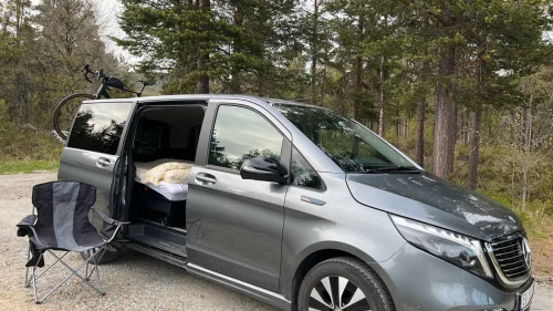 MERCEDES-BENZ EQV 300 A2 7-seter, Sovepakke, LED, 360°cam, Distronic