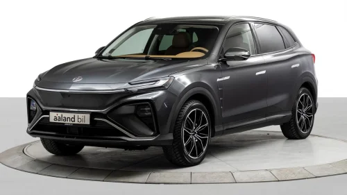 MG MARVEL R ELECTRIC Lav km Hengerfeste-Brunt Alcantara int 1 eier