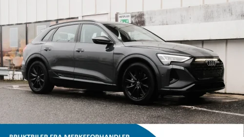 AUDI Q8 55 e-tron 55 Advanced LTD - Sort Optikk/B&O/Sportsseter/H.feste