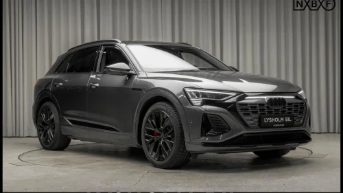 AUDI Q8 55 e-tron 55 SUV 2x S-Line/Svart optikk/Krok/Pano/B&O/Matrix/HUD