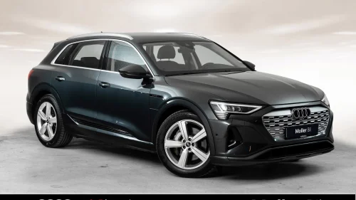 AUDI Q8 55 e-tron 55 Adv Limited H.feste-Ryggekamera-Skinn-Luftfjæring
