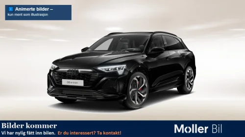 AUDI Q8 55 e-tron 55 S line HUD. 21'', Pano. Skinn, El.sete, Servolukking