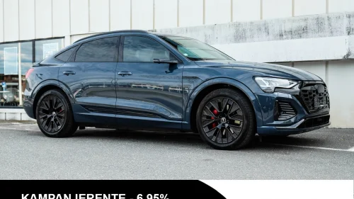 AUDI Q8 Sportback 55 e-tron 55 S line - Panorama, Sort Optikk, HUD +++