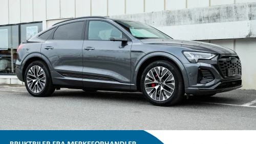 AUDI Q8 Sportback 55 e-tron 55 S line - Pano, Sort Optikk, HUD +++