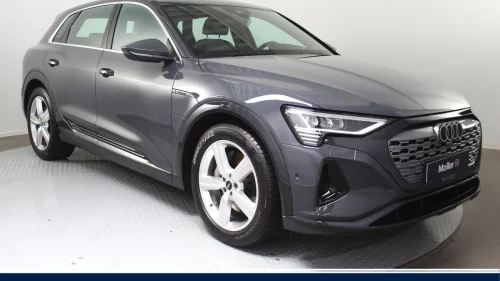 AUDI Q8 55 e-tron 55 Advanced - 360Kam, HUD, Matrix, Krok