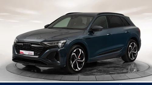 AUDI Q8 55 E TRON 55 s line plus, B&O, HUD, Pano, Skinn, Matrix, H.feste+