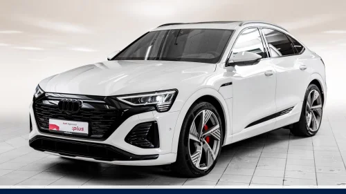 AUDI Q8 Sportback 55 e-tron S-Line, 22'', HUD, B&O, Matrix, 360kamera, Krok, Pano++