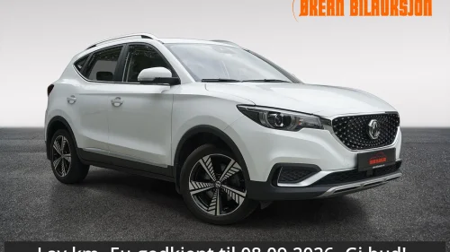 MG ZS EV LUXERY-7ÅR GARANTI-SKINN-PANORAMA-NAVI-AAC-APPLE-EU-OK