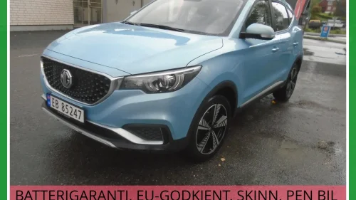 MG ZS EV LUXURY 143 HK 263 KM REKKEVIDDE, NY I NORGE, 1. EIER