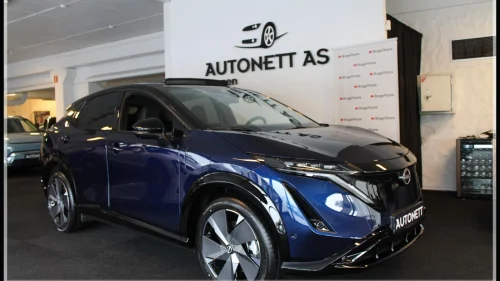 NISSAN ARIYA e-4orce,Evolve,87kWt,20"Hjul,Pano,Sommer og vinterhjul!