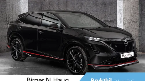 NISSAN ARIYA e4ORCE NISMO 87kWt Pearl black STARTPRIS NY 612.000,-!!