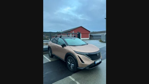 NISSAN ARIYA Evolve 87kWt/ny S/V hjul /ny EU-kontroll/service avtale