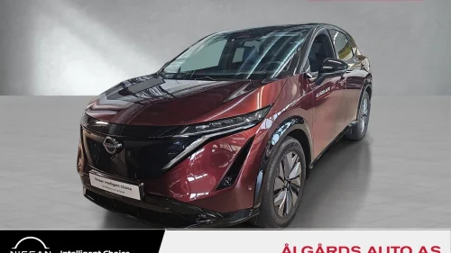 NISSAN ARIYA e4ORCE Evolve+ 87kWt NAVI-SKINN-360 KAMERA-VINTERHJUL