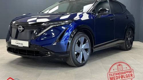 NISSAN ARIYA 87 kwh|20"s.h.|22kw lader |e-4ORCE|Evolve|Lav km|krok