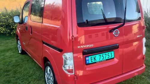 NISSAN e-NV200 EU til 3/2028 - godt ivaretatt - meget lav km. - aut.
