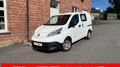 NISSAN e-NV200 40 kWt Kamera/2xSkyvedør/LAV KM