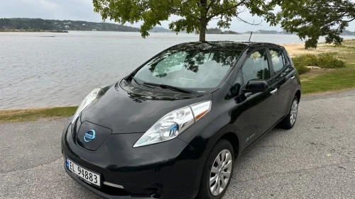 NISSAN LEAF EU til april-27, ca 100km rekkevidde