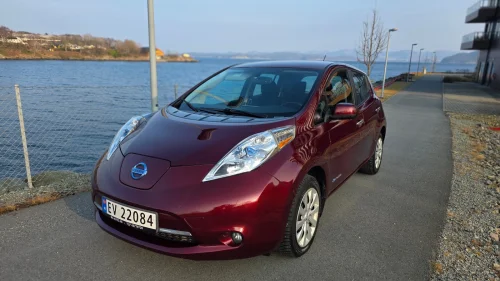 NISSAN Leaf Nytt Batteri SOH 82% | EU til 2027 | Topp Tilstand!