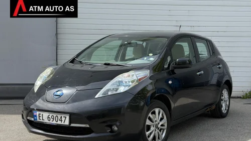 NISSAN LEAF RYGGEKAMERA - SV.HJUL - 2 LADERE - RATTVARMER - SETEVAR