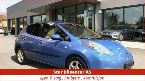 NISSAN LEAF rimelig, Eu godkjent, frem til 11.2027 er leveringsklar