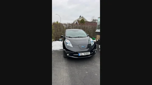 NISSAN LEAF Eu kontroll januar 2028 rekkevidde 112km