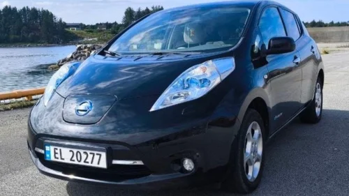 NISSAN LEAF – 24 kWh – 185 000 km – EU til 30.11.2027 - S+V DEKK
