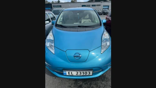 NISSAN LEAF Eu til April 2027-ca 100 km batteri kap-8 hjul-s hefte