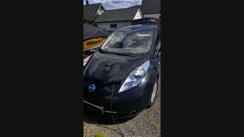 NISSAN LEAF Lyst interiør