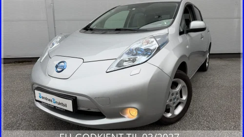NISSAN LEAF 24KWH KAMERA,CRUISE,TLF,DAB+,NAVI,VARME RATT,STREAMING