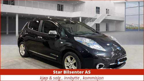 NISSAN LEAF Eu godkjent til 2.2027, Bilen er på vei inn