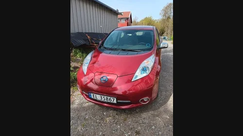 NISSAN LEAF 11/12 str. | Nye v.dekk | R.kam | Isofix