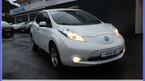 NISSAN LEAF 10/12 Streker Batteri/Navi/Kamera/EU ok 10/27/Garanti