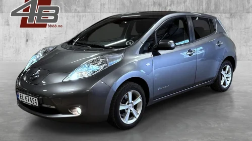 NISSAN LEAF 109HK.Tekna.Skinn.10 streker.1-eiers!Outlet.Se her!