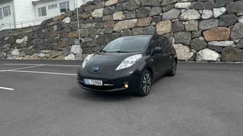 NISSAN LEAF Tekna. Nylig EU-godkjent, 6mnd bruktbilgaranti fra IF