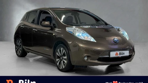 NISSAN LEAF 30kWh Tekna 30kWh BOSE/Skinn/Cruise/360kam/Ratt V./Ny service