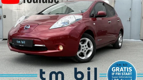 NISSAN LEAF 30kWh 12/12 batteri indikatorer inntakte - 30kWh - Ny service