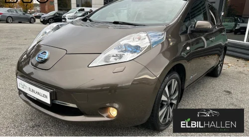 NISSAN LEAF 24kWh NORSK/TEKNA/NY EU/SKINN/360KAMERA/DAB/V.PUMPE/RATTVARME