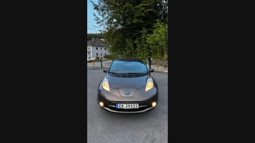 NISSAN LEAF 24kWh NY EU! 12/12 streker