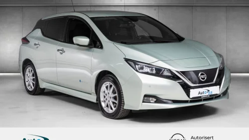 NISSAN LEAF 40kWh / LAV KM! / NY SERVICE+EU / VARMEPUMPE / ++!