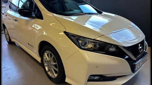 NISSAN Leaf 40kWh EL-BIL/AUTOMAT/R-KAM/NAVI/DELSKINN/ALU/NY EU!!!