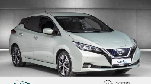 NISSAN LEAF 40kWh /BRUKTBILKAMPANJE/NAVI/DAB+/KAMERA/VARMEPUMPE/NY.EU/