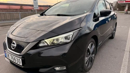 NISSAN LEAF 40kWh 40kWh Ryggekamera, Cruisekontroll, rattvarme