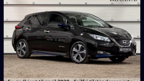 NISSAN LEAF 40kWh 40 kwh Komplett servicebok, LED, ACC Norsk, 1 eier