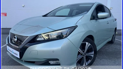 NISSAN Leaf 40kWh 40kWh,ACC,TLF,DAB,LED,360KAMERA,NAVI,KEYLESS,VARME RATT