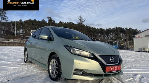 NISSAN LEAF 40kWh 270 rekkevidde // Skinn // Rygge kamera // S+V Dekk //